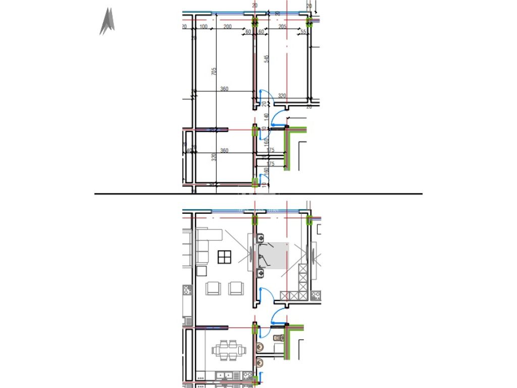 SHITET APARTAMENT 1+1 TEK ISH PARKU SPORTIV