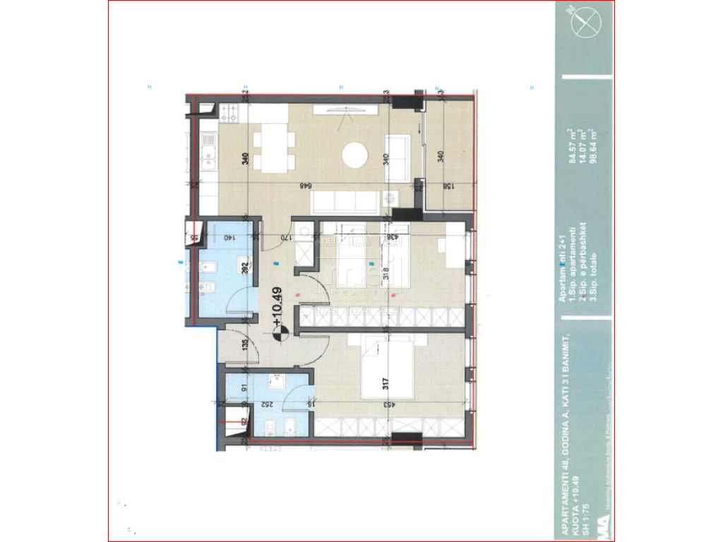 Shiten Apartamente 2+1 Prane QTU-se.
