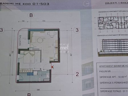 SHITET APARTAMENT 1+1 TE MALI I ROBIT!