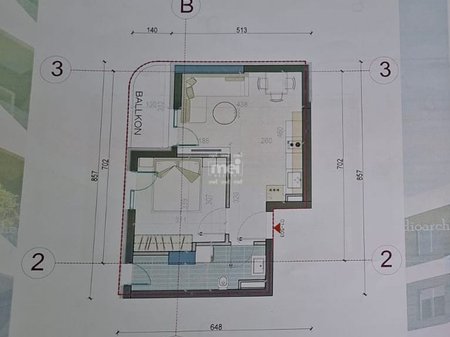 SHITET APARTAMENT 1+1 TE MALI I ROBIT!