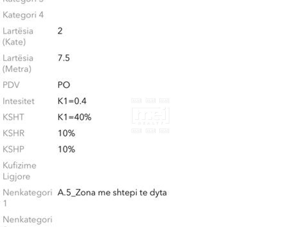 Tokë për Shitje në Jale
