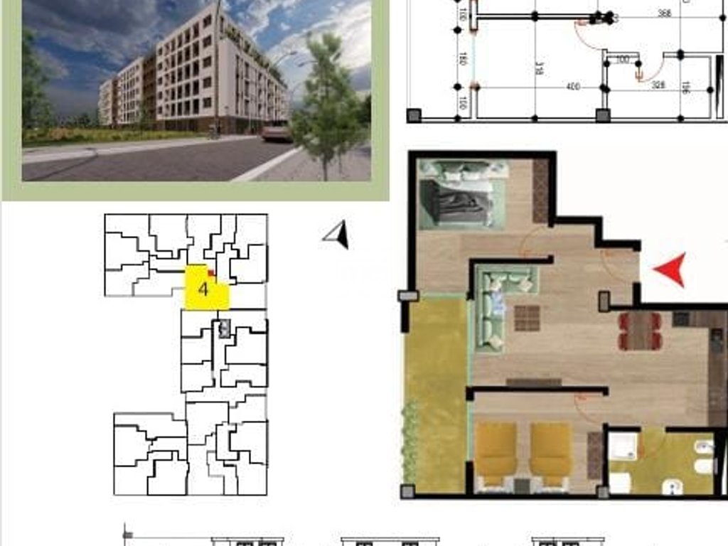 SHITET APARTAMENT 2+1 GOLEM