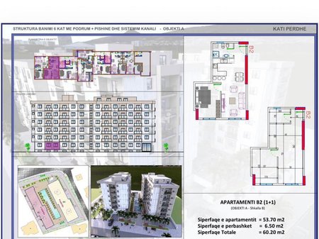 SHITET APARTAMENT 1+1 NE REZIDENCEN PAJA NE MALIN E ROBIT!