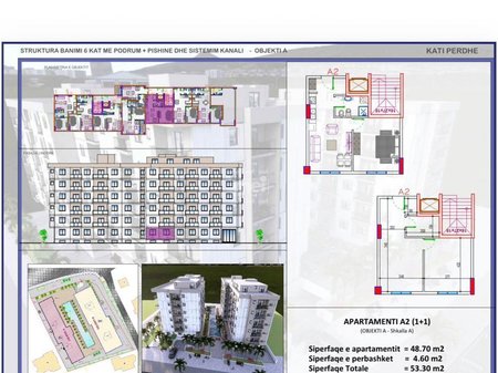 SHITET APARTAMENT 1+1 NE REZIDENCEN PAJA NE MALIN E ROBIT!