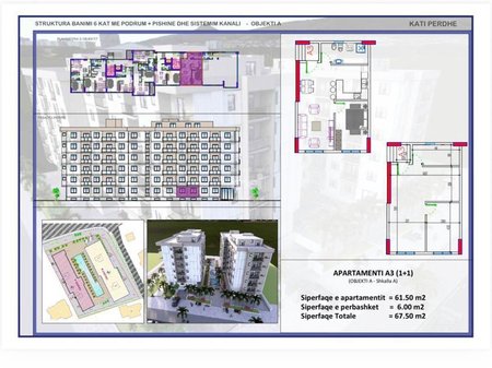 SHITET APARTAMENT 1+1 NE REZIDENCEN PAJA NE MALIN E ROBIT!