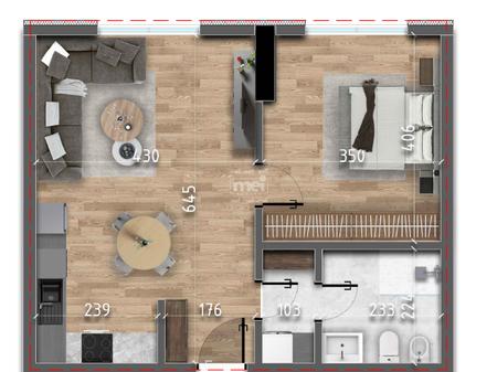 SHITET APARTAMENT 1+1 TEK PERROI I AGAIT,GOLEM!