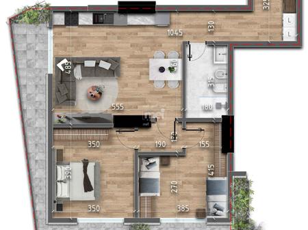 SHITET APARTAMENT 2+1 TEK PERROI I AGAIT,GOLEM!