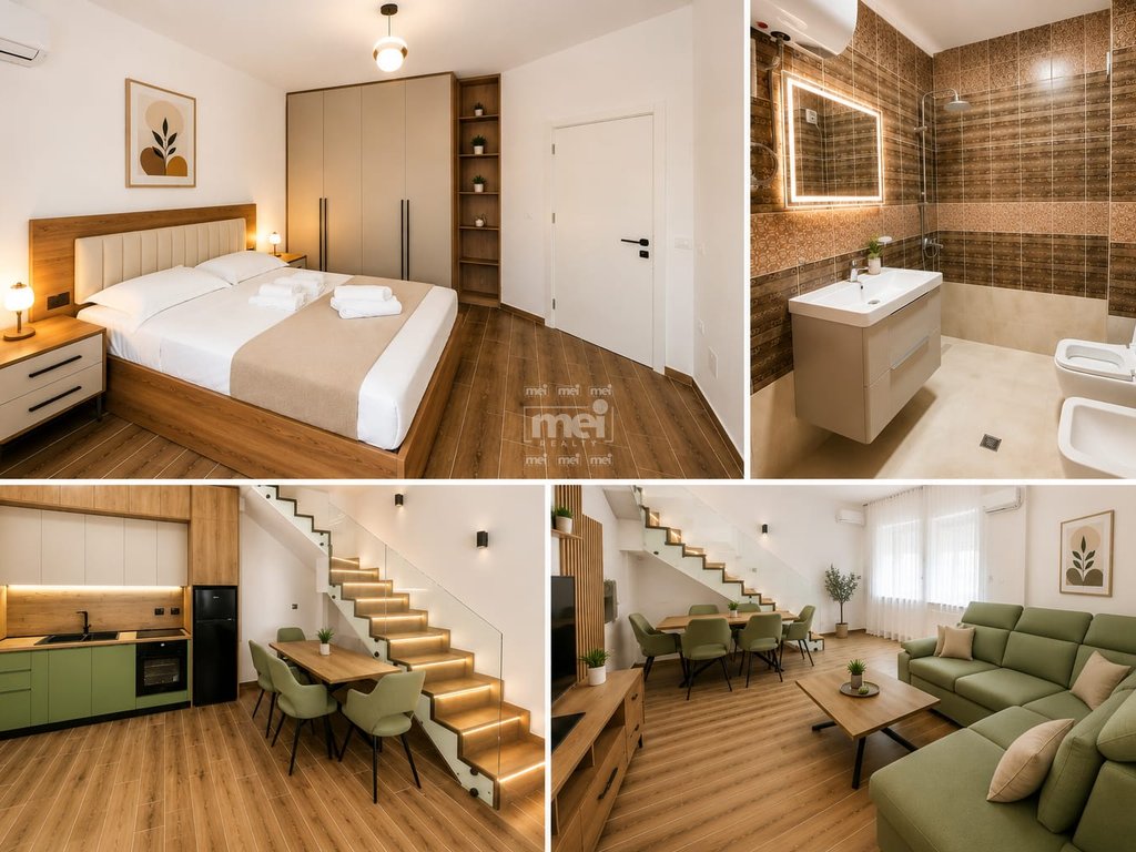 JEPET ME QIRA SUPER APARTAMENT 1+1 TEK SHKEMBI I KAVAJES!