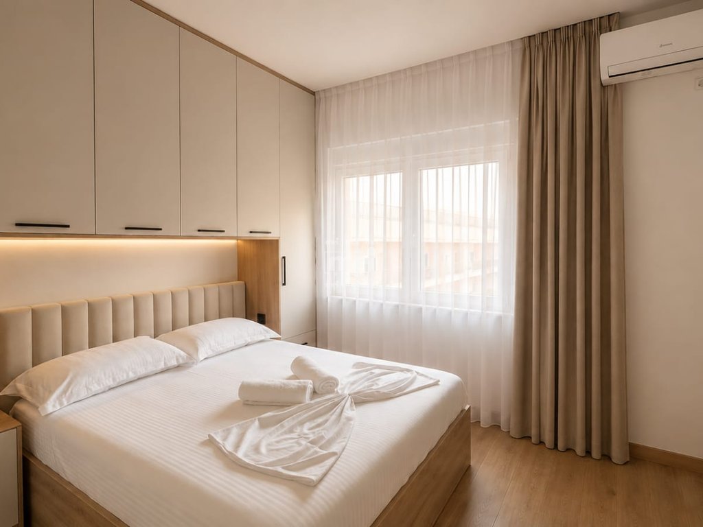 JEPET ME QIRA SUPER APARTAMENT 1+1 TEK SHKEMBI I KAVAJES!