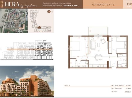 FOR SALE 2+1 APARTMENT IN THE "HERA" RESIDENCE IN GOLEM!