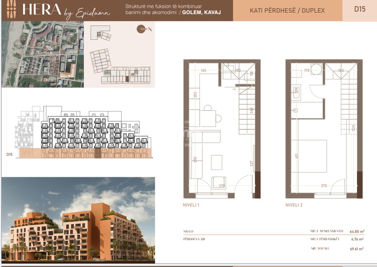 SHITET DUPLEKS NE REZIDENCEN "HERA" NE GOLEM!