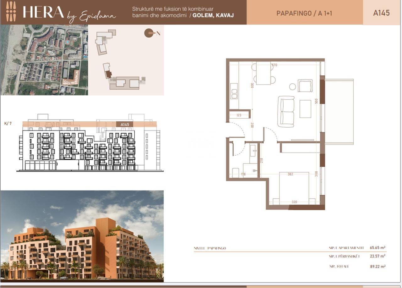 WINDSCREEN FOR SALE IN THE "HERA" RESIDENCE IN GOLEM!