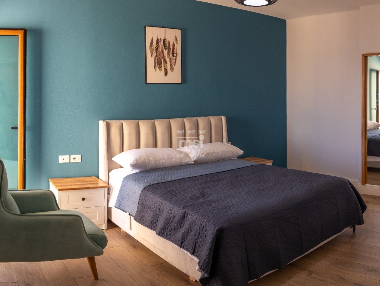 JEPET ME QIRA  APARTAMENTI ME PAMJE NGA DETI 2+1