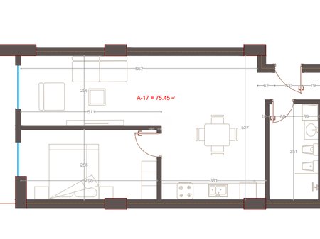 SHITET APARTAMENT 1+1 NE MALI I ROBIT!