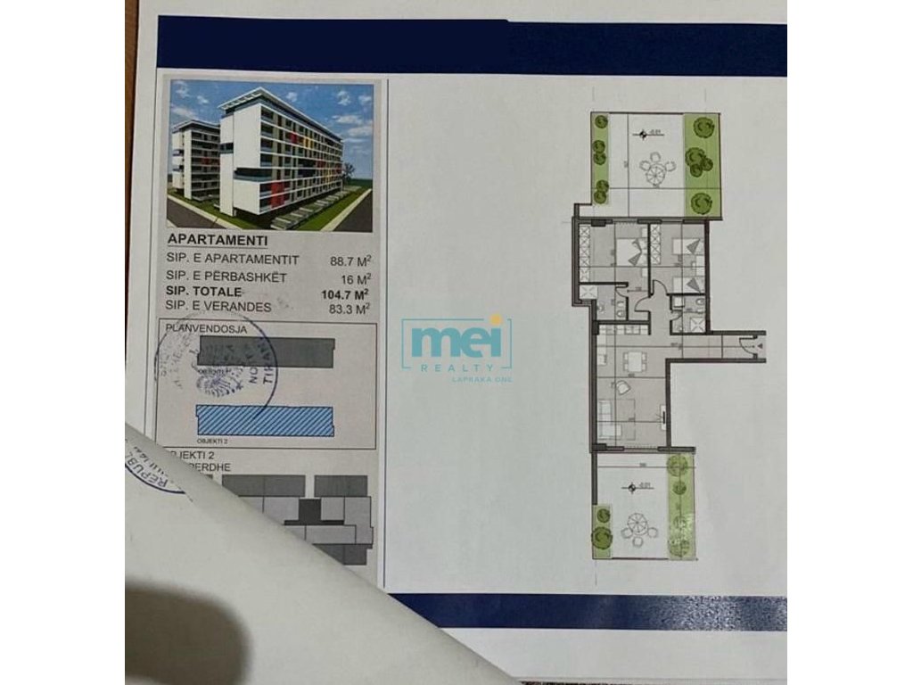 Shitet | apartament 2+1 | univers city, Tiranë