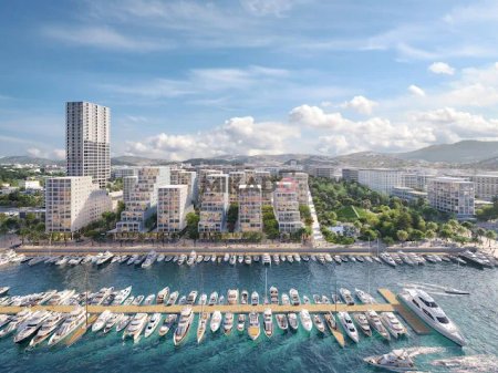 Apartment 3+1+2 + Parking Spot for Sale - Vlora Marina!
