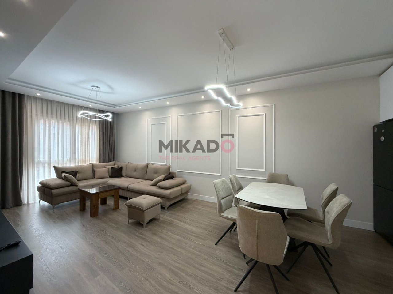 Jepet me Qira Apartament 2+1+2+Post Parkimi tek Rose Garden Residence!