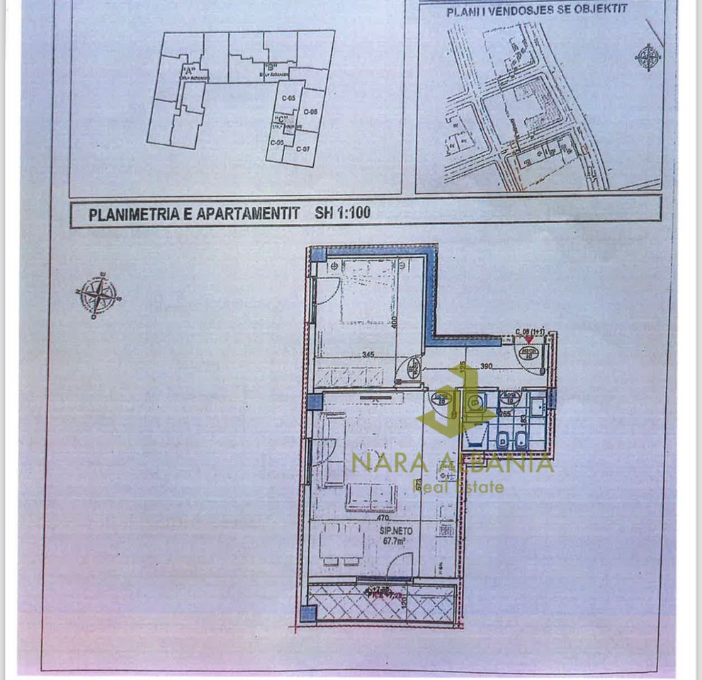 Apartament 1+1 për shitje në Bulevardi i Ri, Tiranë - 1800€ m²