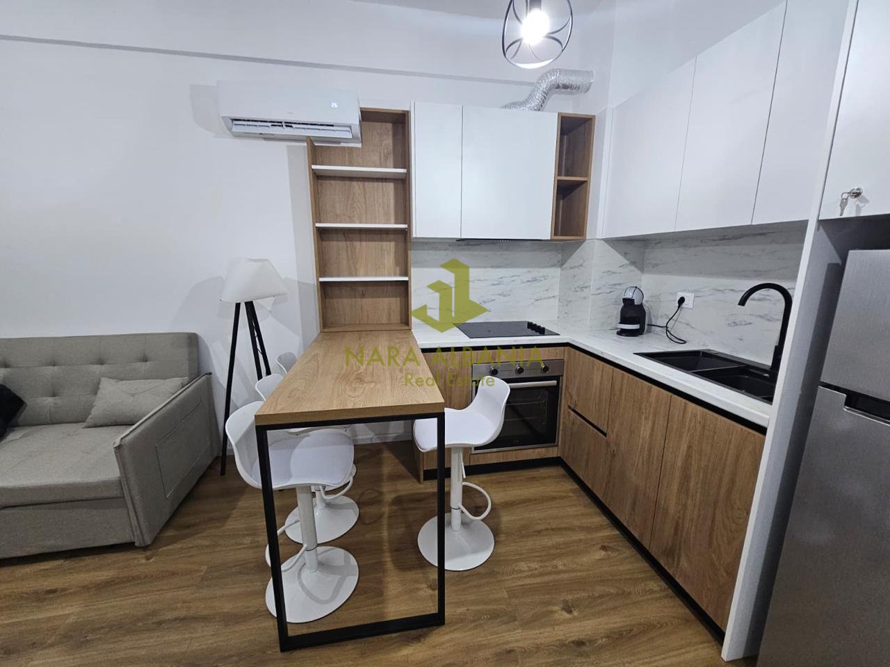 Apartament  me qira 1+1 te Oxa Residence – Fresk, Tiranë