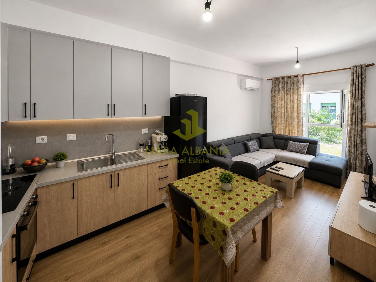 Apartament 1+1 te Kompleksi Kadiu, Ali Demi.
