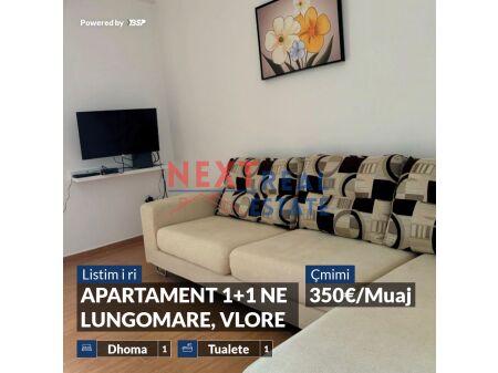 JEPET ME QERA APARTAMENT 1+1 NE LUNGOMARE, VLORE