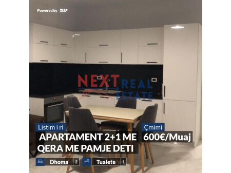 JEPET ME QERA AFATGJATE APARTAMENT 2+1 ME PAMJE DETI NE LUNGOMARE