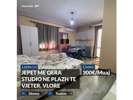 JEPET ME QERA STUDIO NE PLAZH TE VJETER, VLORE