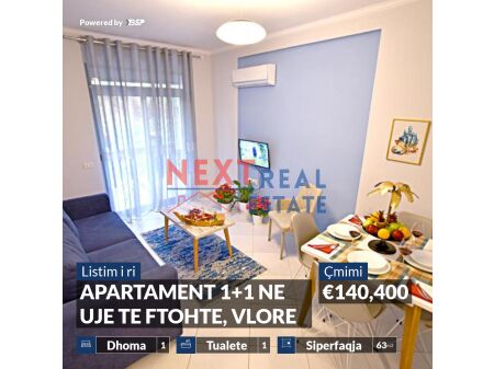 APPARTAMENTO 1+1 IN VENDITA A UJE TE FTOHTE, VLORE