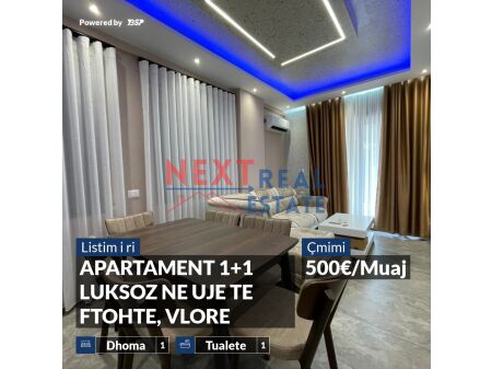JEPET ME QERA APARTAMENT LUKSOZ 1+1 NE UJE TE FTOHTE, VLORE