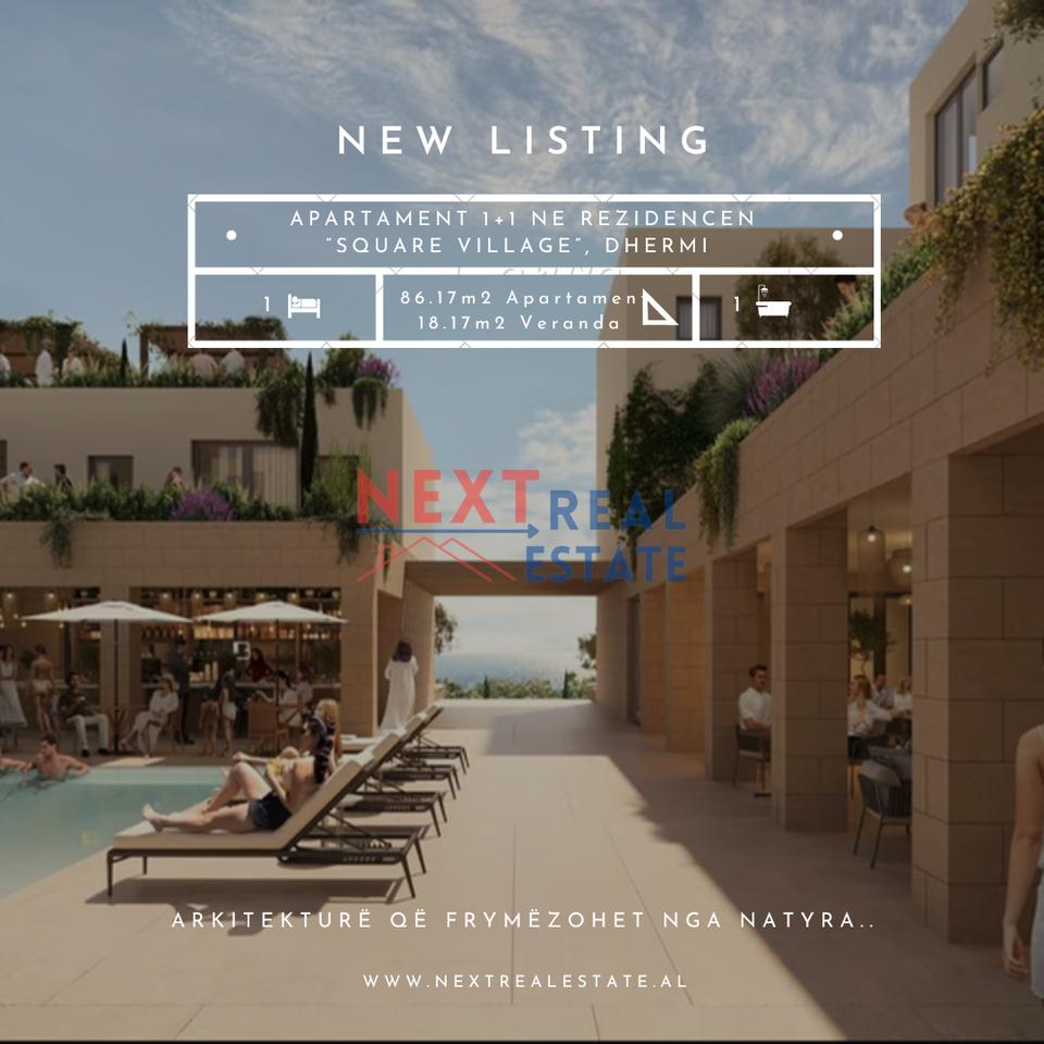 OCCASIONE! APPARTAMENTO 1+1 NEL RESIDENCE "SQUARE VILLAGE", DHERMI