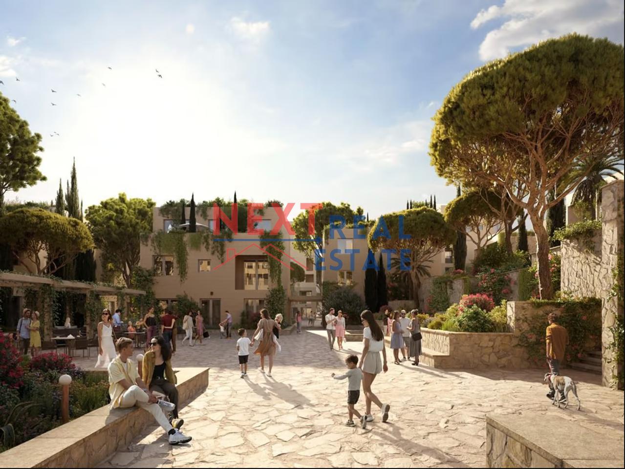 OKAZION! APARTAMENT 2+1 NE REZIDENCEN “VILLAGE SQUARE”, DHERMI