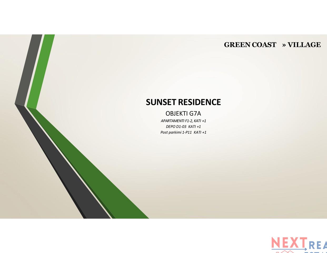 APARTAMENT 2+1 NE GREEN COAST VILLAGE
