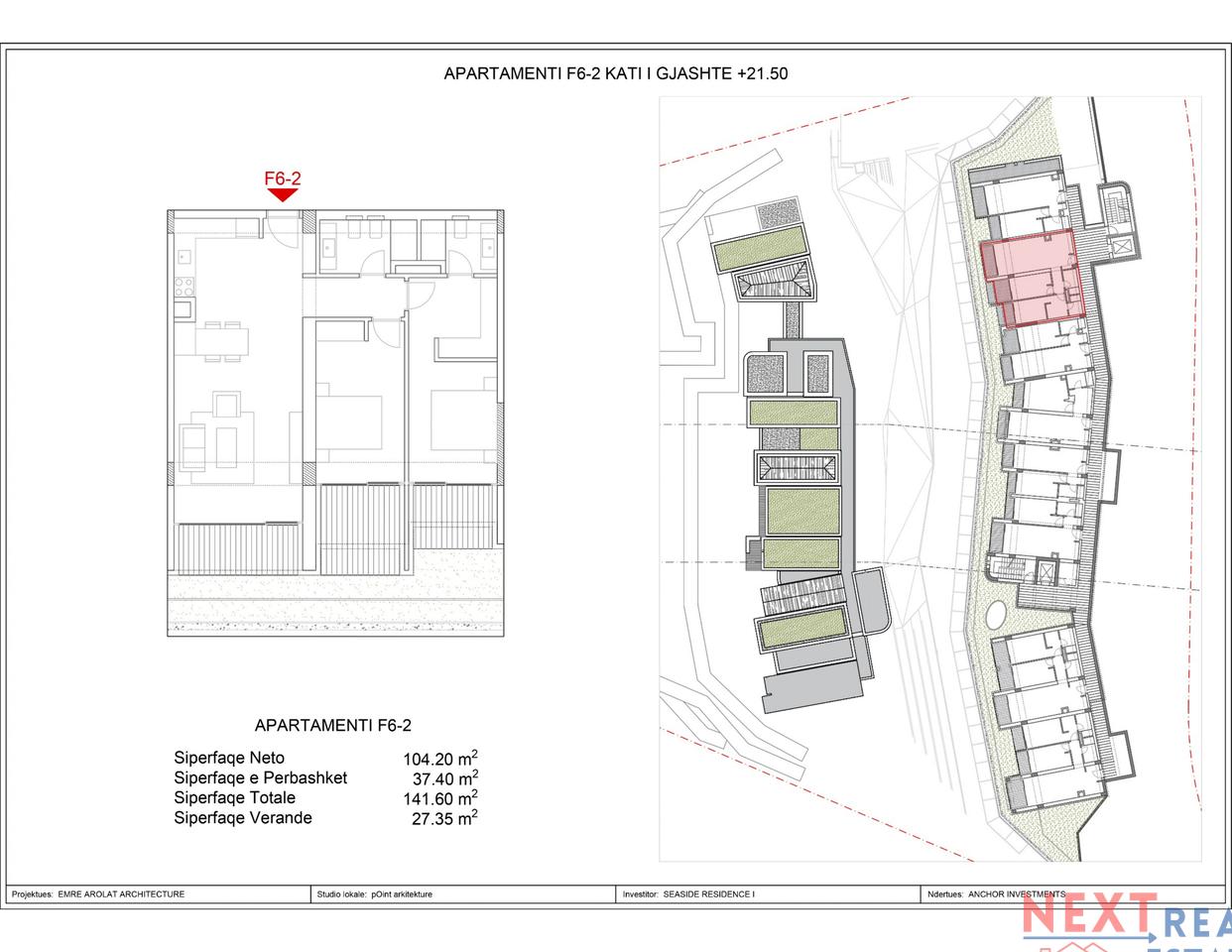 APARTAMENT 2+1 NE GREEN COAST VILLAGE