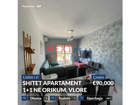 SHITET APARTAMENT 1+1 NE ORIKUM, VLORE