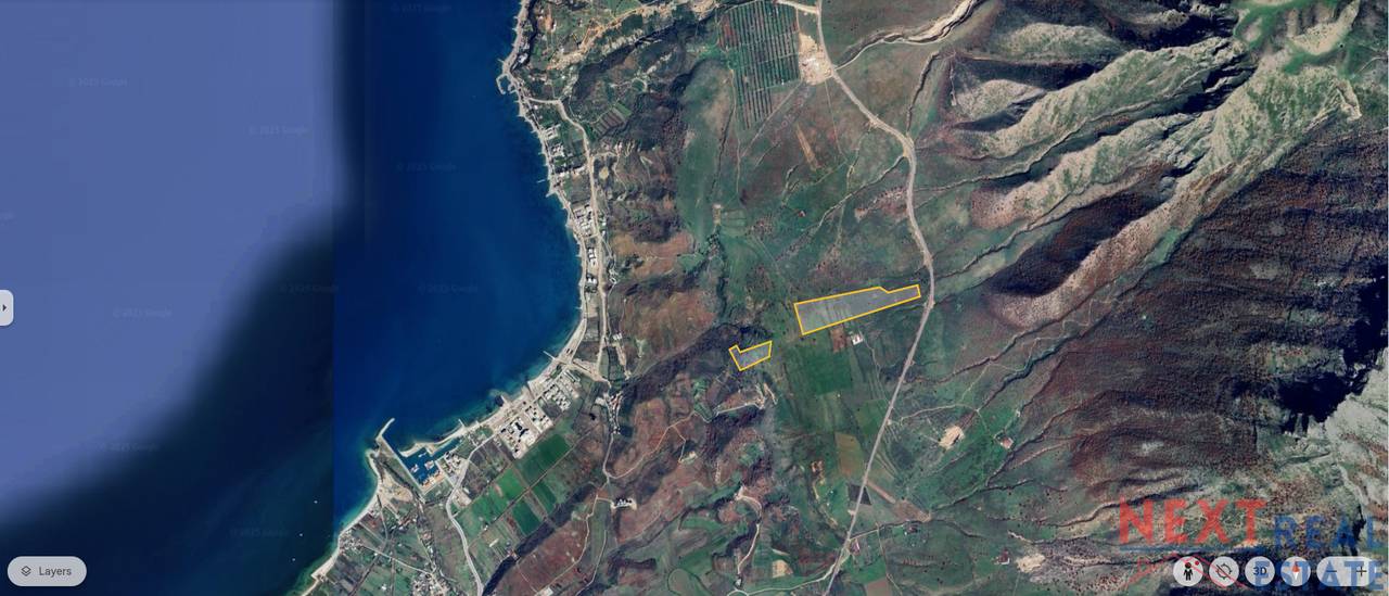 RARE INVESTMENT OPPORTUNITY IN THE HEART OF ALBANIAN NATURE – 90,000 M² LAND ON THE LATEST BYPASS, BETWEEN THE SEA AND HISTORY!