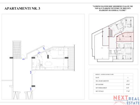 APARTMENT 1+1 FOR SALE IN VLORE