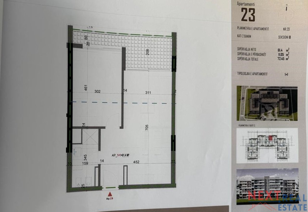 APPARTAMENTO 1+1 IN COSTRUZIONE A ORIKUM, VLORE