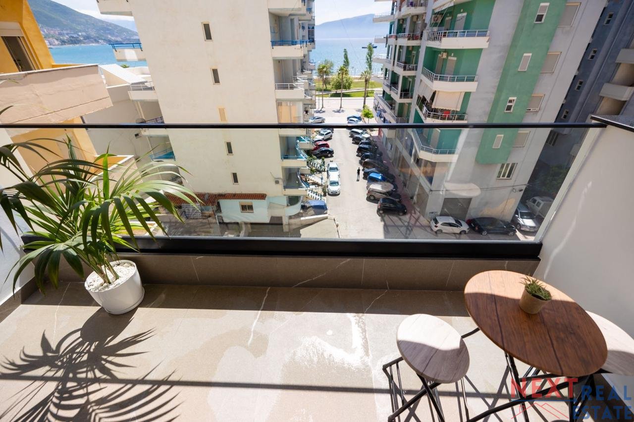 APARTMENT 1+1 WITH SEA VIEW ON THE LUNGOMARE, VLORE