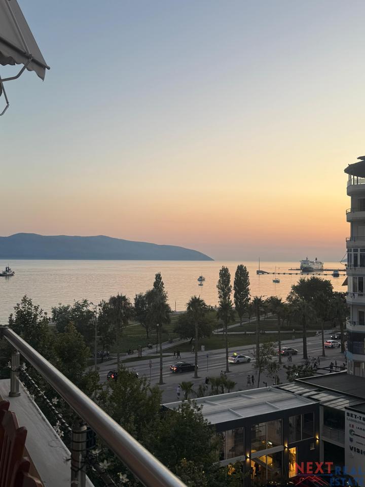 APARTMENT 2+1 WITH SEA VIEW ON THE LUNGOMARE, VLORE