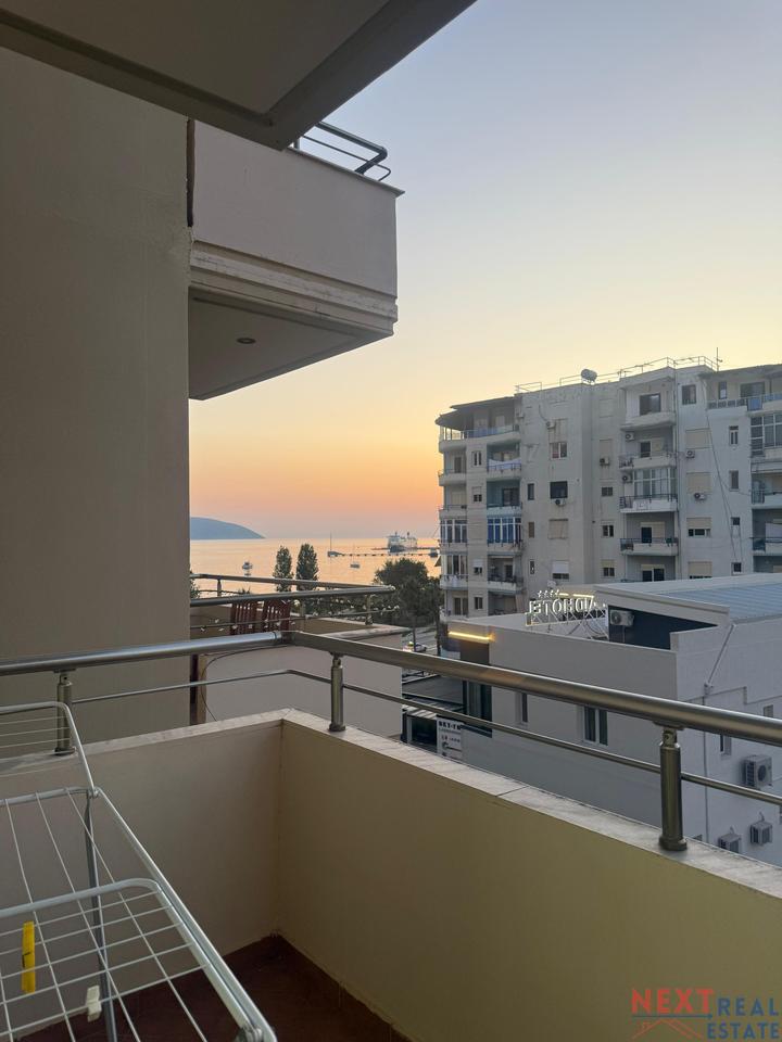 APARTMENT 2+1 WITH SEA VIEW ON THE LUNGOMARE, VLORE