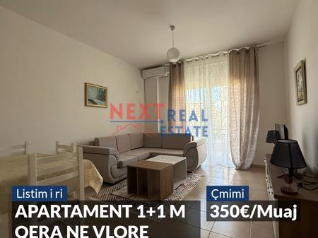 LONG-TERM RENTAL 1+1 APARTMENT IN VLORE