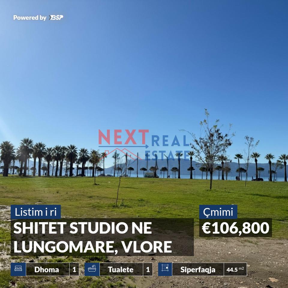 STUDIO FOR SALE IN LUNGOMARE, VLORA