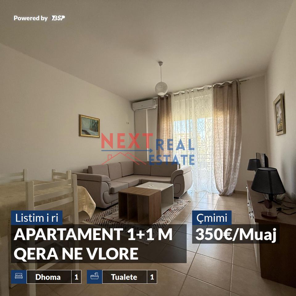 LONG-TERM RENTAL 1+1 APARTMENT IN VLORE