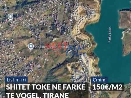 LAND FOR SALE IN FARKE TE VOGEL, TIRANA