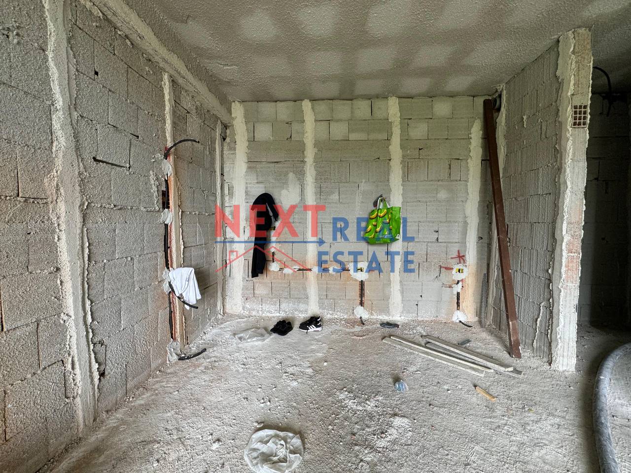 1+1 APARTMENT WITH SIDE SEA VIEW IN RESIDENTIAL COMPLEX IN RANDIHIME