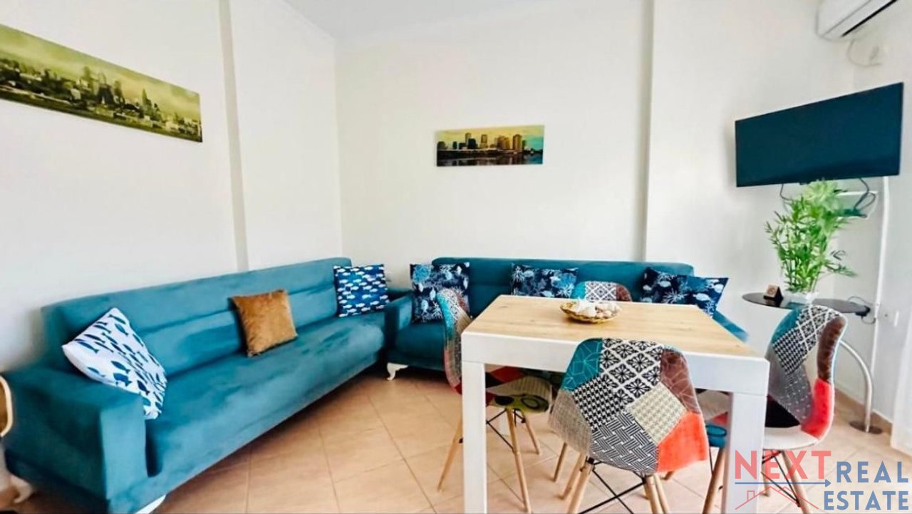 FOR RENT 1+1 APARTMENT WITH SEA VIEW ON THE PROMENADE, VLORE