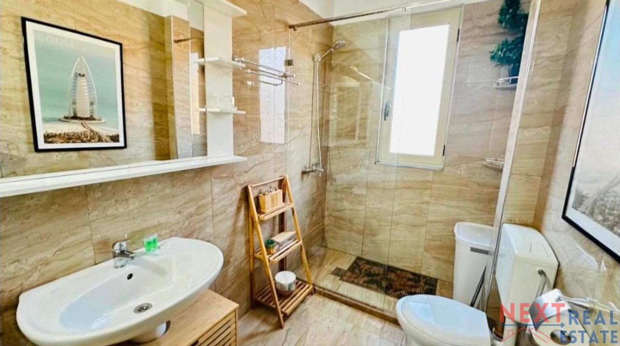 FOR RENT 1+1 APARTMENT WITH SEA VIEW ON THE PROMENADE, VLORE