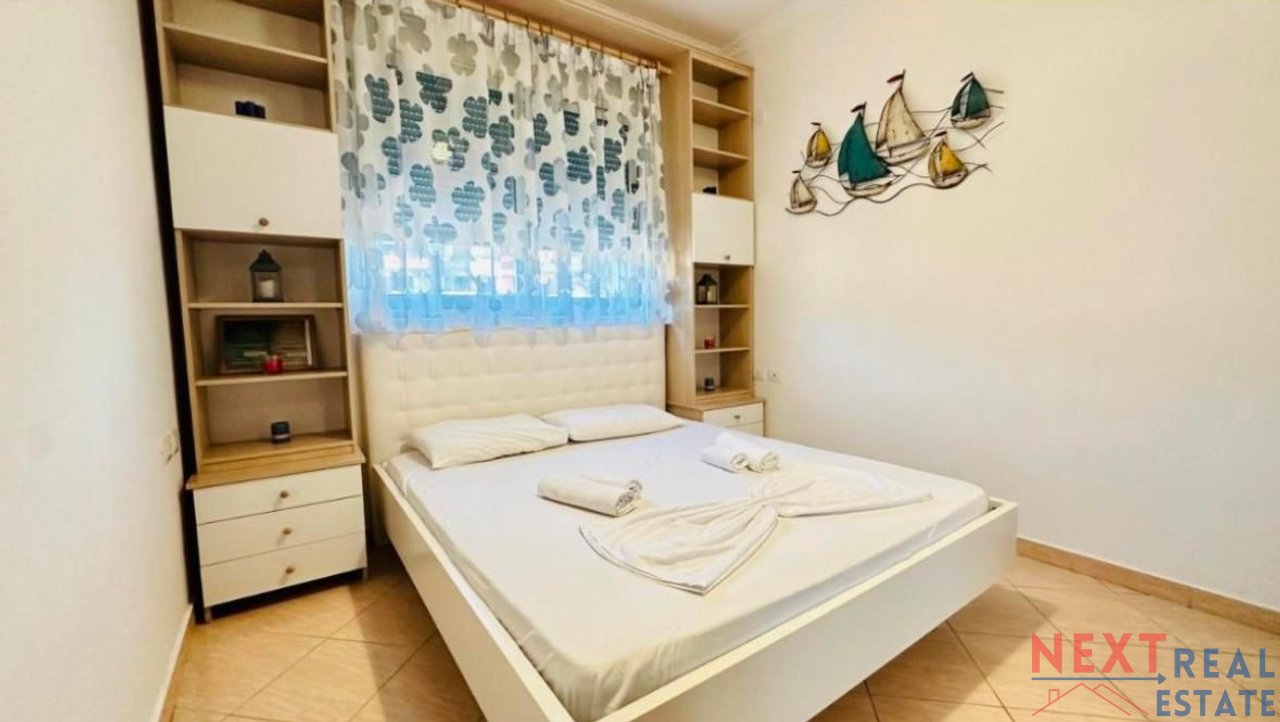 FOR RENT 1+1 APARTMENT WITH SEA VIEW ON THE PROMENADE, VLORE