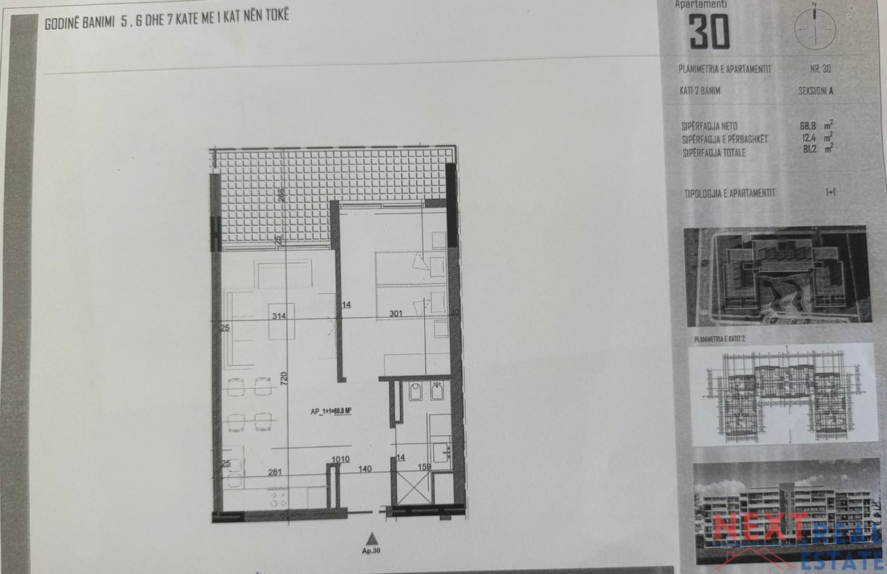 APARTMENT 1+1 FOR SALE IN ORIKUM, VLORE