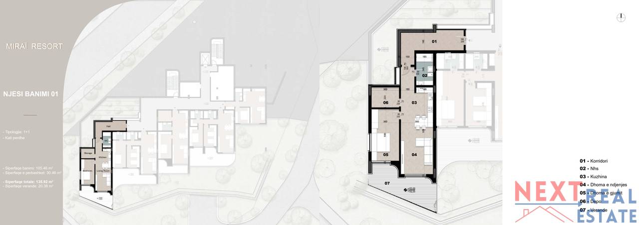 APARTAMENT 1+1 NE GREEN COAST VILLAGE